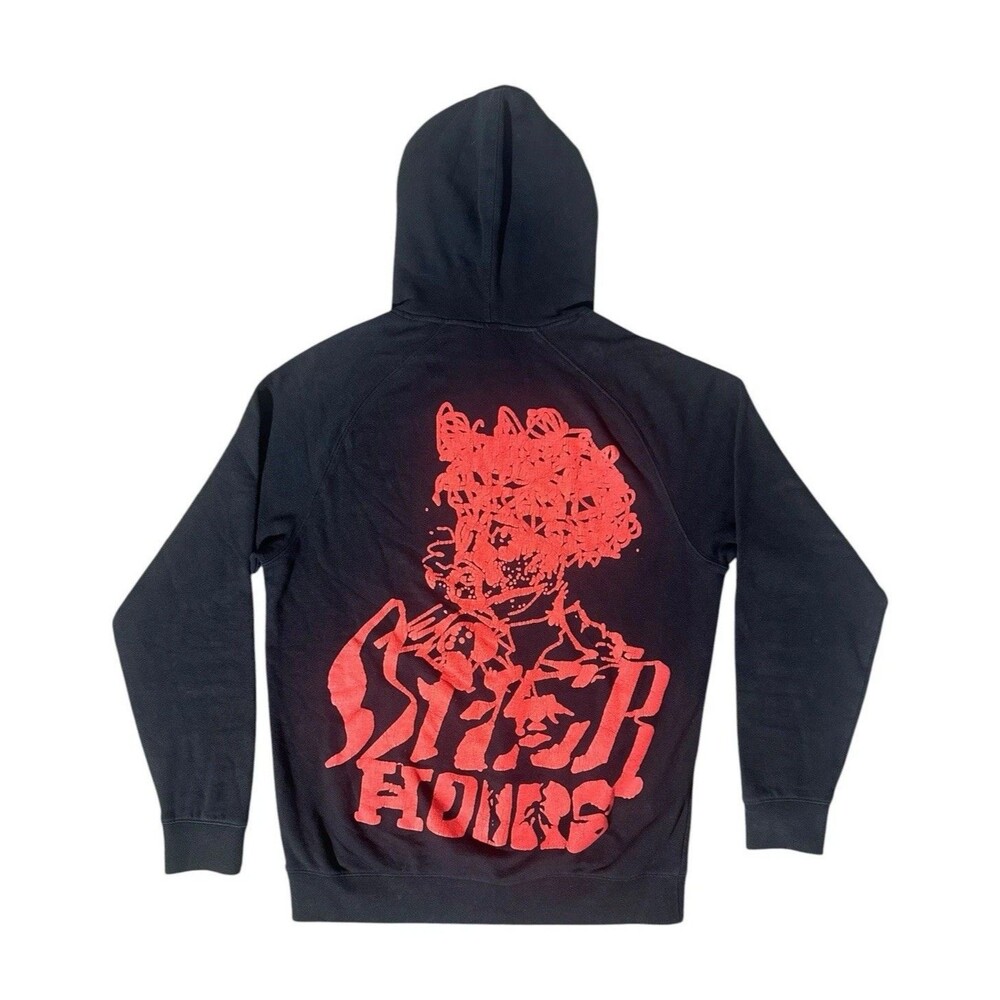 XO The Weeknd After Hours Psychotic Pullover Hoodie Medium Black Music Concert